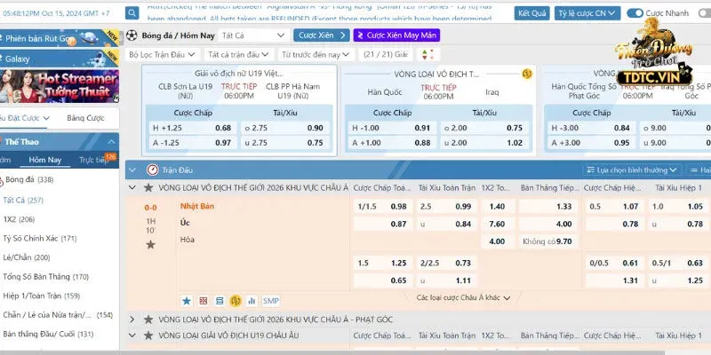 Mẹo Cá Cược Thể Thao TDTC - Bí Mật Chiến Thắng Từ Chuyên Gia 8 Thực hiện soi kèo